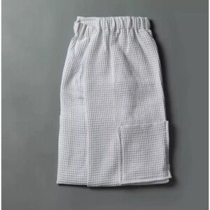 White Waffle Knit Lounge Pants